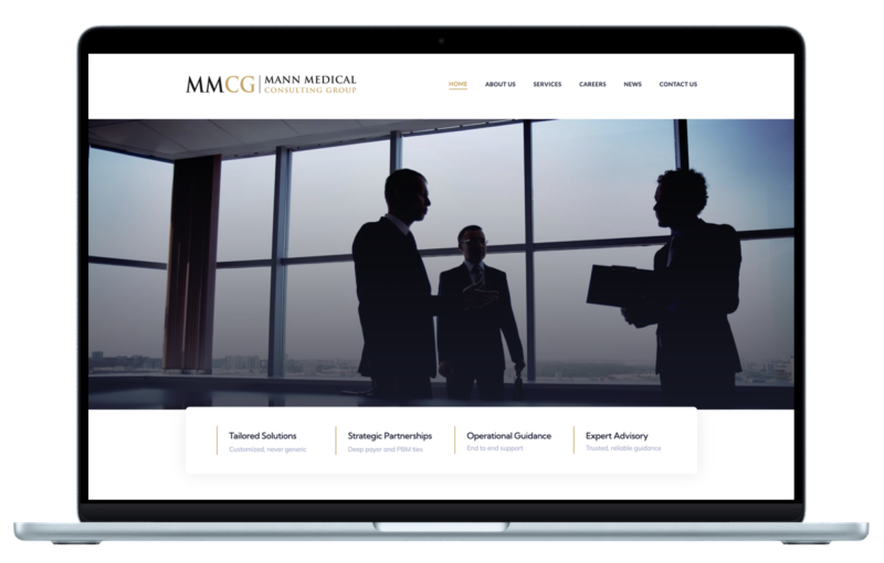 Web Design for a consulting company