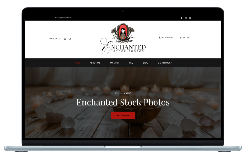 Web Design for a Stock Photo Company