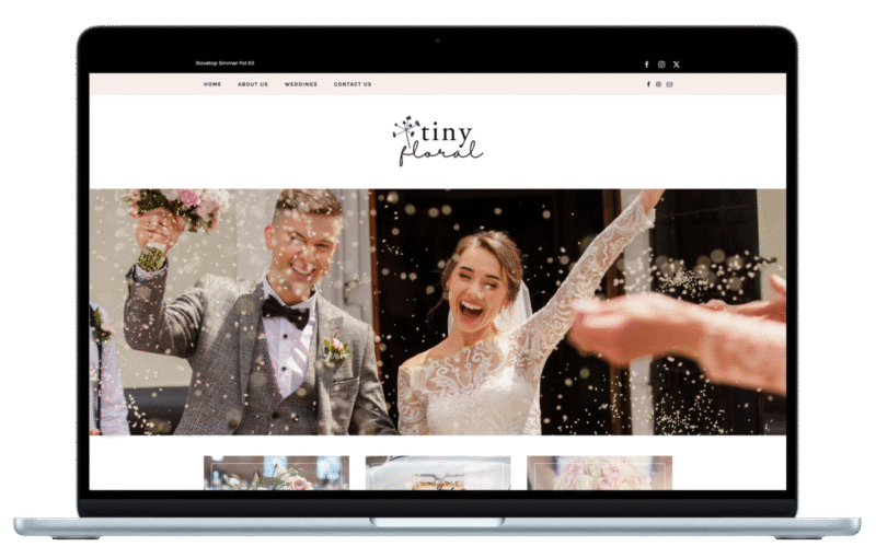 Web Design for a Florist